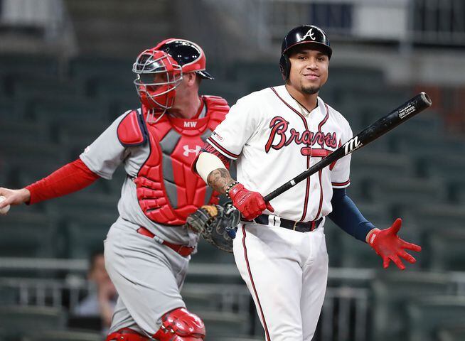 Photos: Braves are hammered by the Cardinals