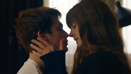"The Idea of You" stars Nicholas Galitzine and Anne Hathaway and debuts May 2, 2024 on Amazon Prime. AMAZON PRIME