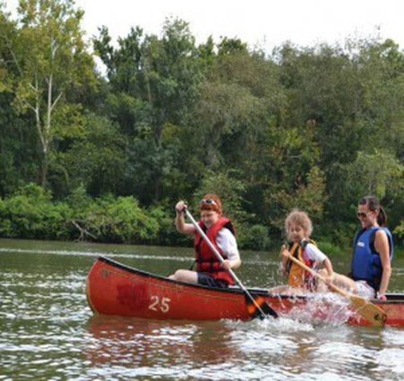 Learn the basics of canoeing at the Chattahoochee Nature Center's Family Canoe Days.