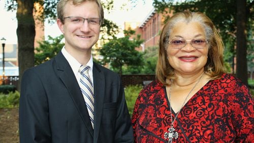 Alveda King was the guest speaker recently at an event hosted by Students for Life President Brian Cochran. CONTRIBUTED