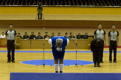 Dennis Rodman in North Korea