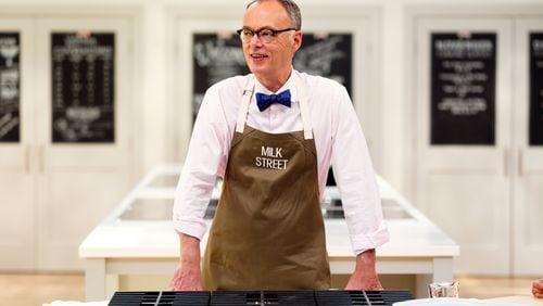 Christopher Kimball will bring his “Milk Street Live!” cooking show to the Ferst Center for the Arts on Sept. 20. CONTRIBUTED BY CHANNING JOHNSON PHOTOGRAPHY