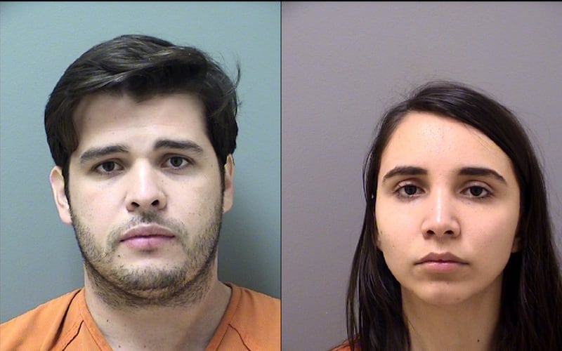 Carlos Valencia (left), Karla Romero (Photo: Cherokee County Sheriff’s Office)