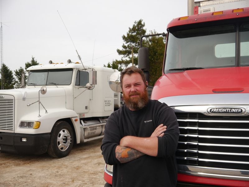 Chad Roberts runs a small trucking company in Georgia. He has a problem finding good drivers as the industry goes begging for them.