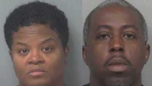 <p>Tia Young and Harvey Timothy Lee were arrested overnight in connection with the Nov. 17 death of 43-year-old George Young, according to Gwinnett jail records.</p>