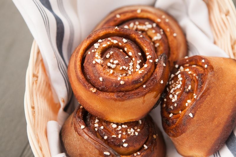 Revival cinnamon buns. (styling by Chef Andreas Muller) (Photography by Renee Brock/Special)
