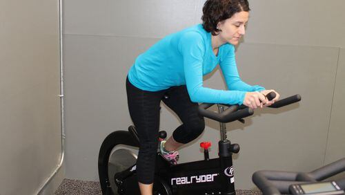 Get fit and win prizes during “biketober” fest, a month-long, heart-pumping indoor cycling fitness challenges. CONTRIBUTED BY Marcus Jewish Community Center of Atlanta.