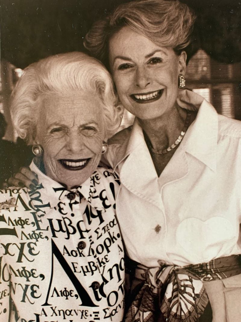 Susan Tucker and her mother, Betty Anne McKenzie Tucker