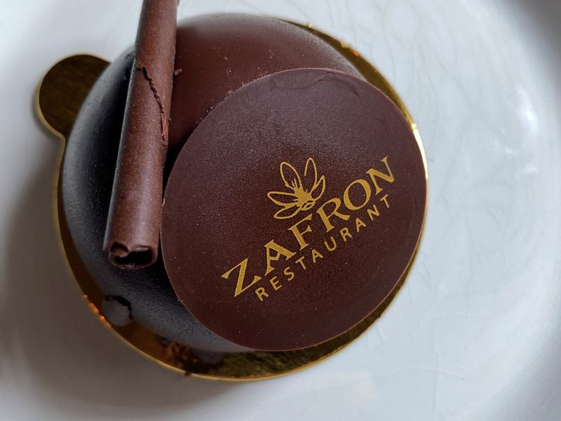 Zafron chef/owner Peter Teimori is also a baker, pastry chef and chocolatier.
Bob Townsend for the Atlanta Journal-Constitution.