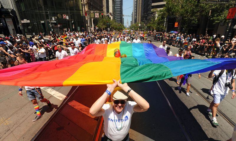 APTOPIX Gay Pride San Francisco