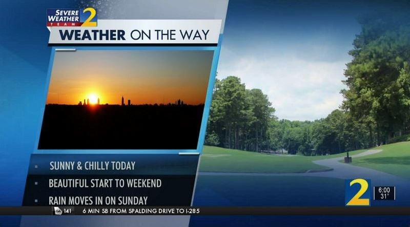 Expect a beautiful weekend with warmer afternoons for getting outside.