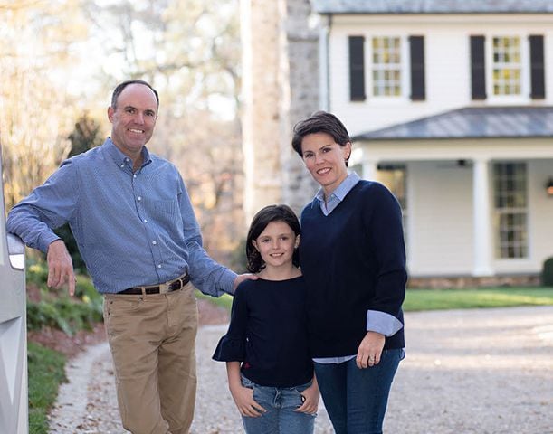 Photos: Buckhead family make a statement with new Virginia farmhouse-style abode