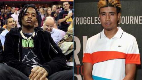 Playboi Carti, left, and Kap G are two of XXL's 10 members of the 2017 Freshman Class.