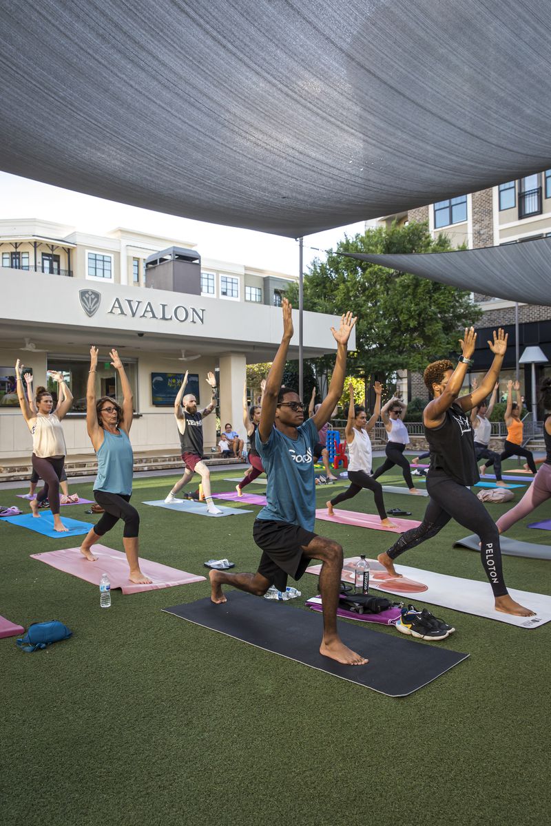 Head to Avalon for a variety of fitness classes including yoga and Pilates.
Photo credit: Raftermen