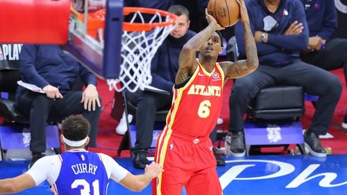 Lou to the rescue: Veteran Lou Williams stepped up with a big effort as the Hawks rallied in the fourth quarter from a huge deficit.