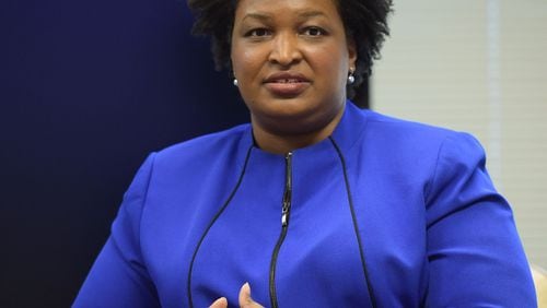 Georgia House Minority Leader Stacey Abrams is launching a bid for the 2018 Democratic nomination for governor. KENT D. JOHNSON/kdjohnson@ajc.com