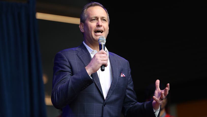 Braves President and CEO Derek Schiller said he was "incredibly disappointed" after the Georgia General Assembly ended its 2022 session without passing Braves-backed legislation to legalize sports betting in the state. (Photo by Miguel Martinez for The Atlanta Journal-Constitution)