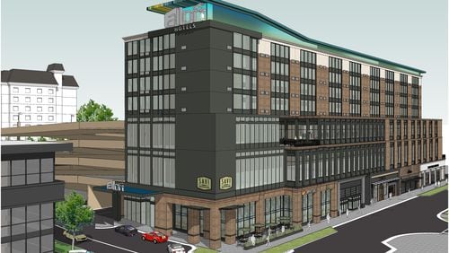 This is the new 140-room hotel that is set to come to The Battery Atlanta.