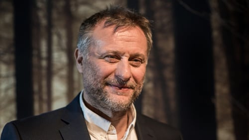 Swedish actor Michael Nyqvist is pictured here during a photo call for the Sky Series Night '100 Code' on March 15, 2015 in Munich, Germany. Nyqvist died of lung cancer on Tuesday, according to his representative.