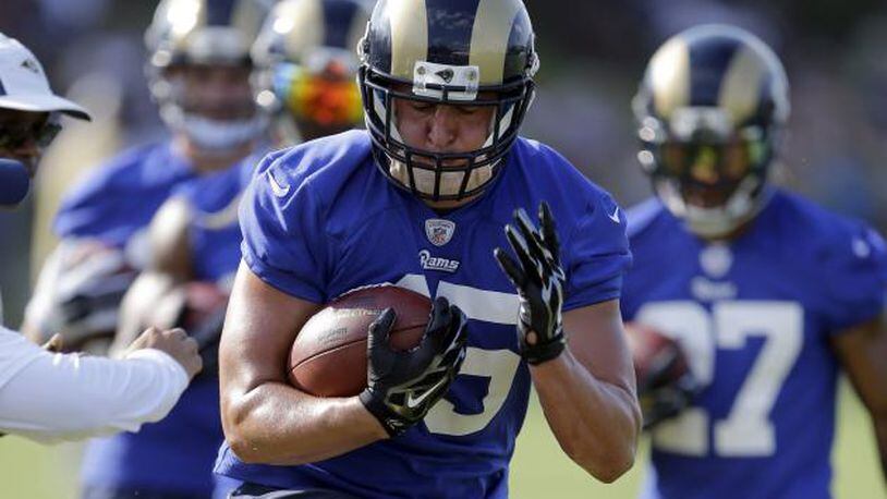 Former Georgia Tech B-back Zach Laskey didn't make the active roster of the St. Louis Rams, but has been added to their practice squad. (ASSOCIATED PRESS)
