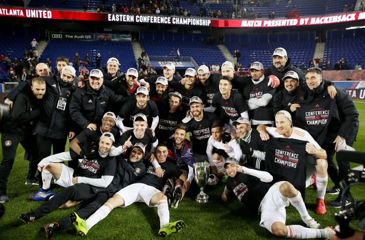 Photos: Atlanta United celebrates conference title, seeks more