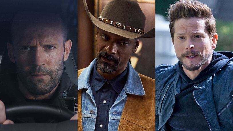 TV and films about to shoot or already in production this month include Jason Statham's "The Beekeeper," Snoop Dogg's "The Underdoggs" and Fox's "The Resident" with Matt Czuchry. PUBLICITY PHOTOS