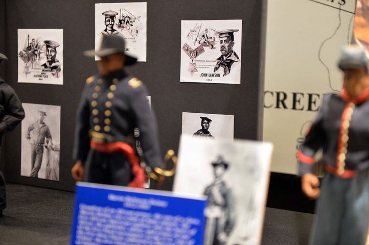 Black re-enactors in Georgia honor African-Americans who fought in the Civil War