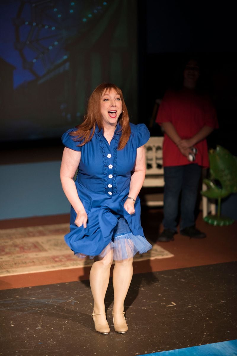 Sandra Parrish in "Big Fish" musical at the Blue Ridge Community Theater. CONTRIBUTED