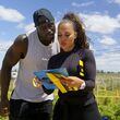 Rod Gardner and Leticia Gardner in the seventh episode of "The Amazing Race" season 36. Photo: CBS ©2024 CBS Broadcasting, Inc.