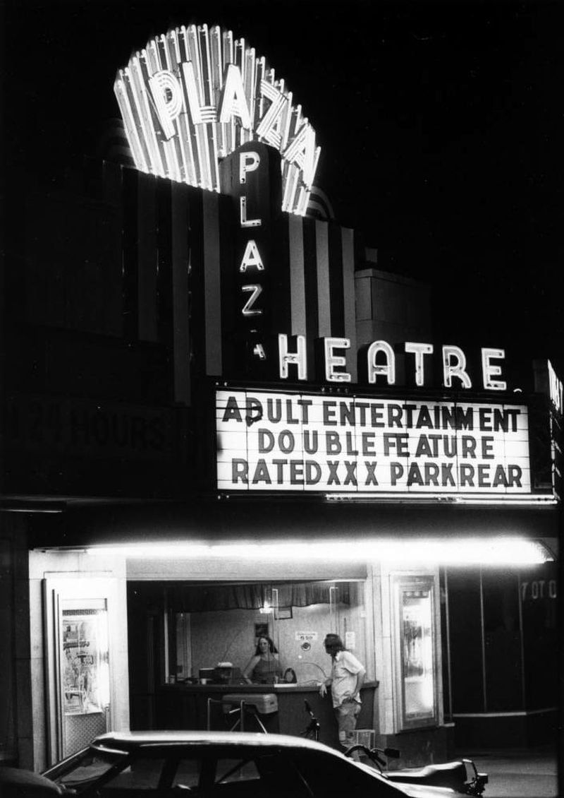 The Plaza Theatre was an adult movie theater in the '70s.