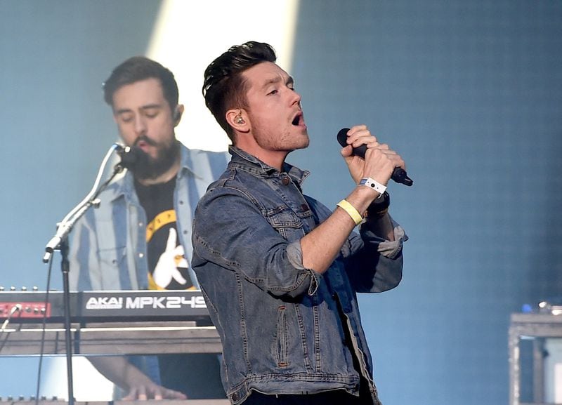 Bastille will bring listeners to 'Pompeii" with their Saturday night set. Photo: Getty Images