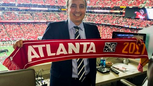MLS Atlanta President Darren Eales was supposed to unveil the team’s name on July 7. (AMBFO)