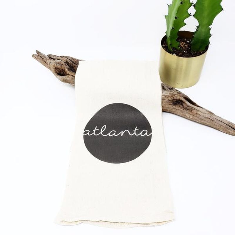 Tea towels by Iram-Inal Designs. CONTRIBUTED