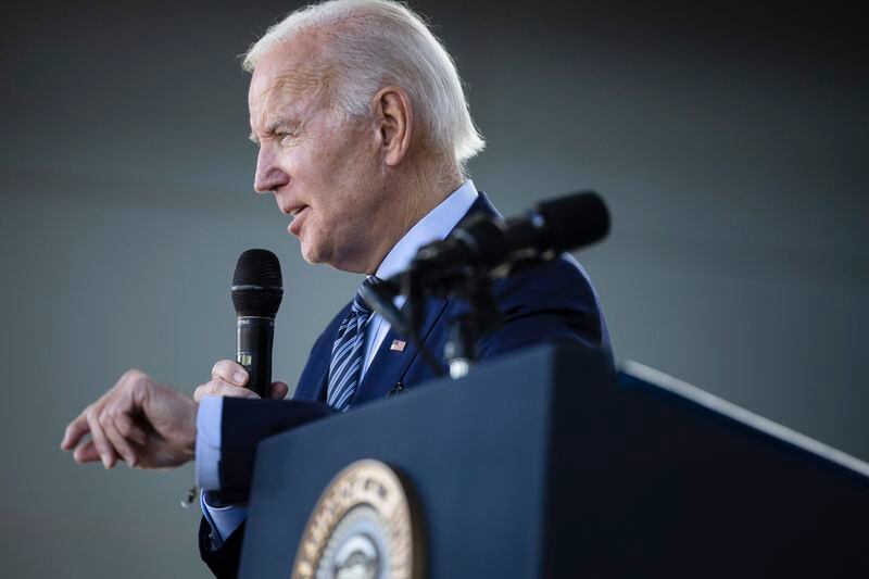 President Joe Biden will meet with business leaders and deliver remarks on the economy today. (Tom Brenner/The New York Times)