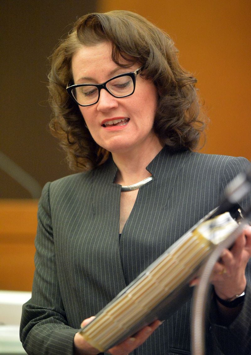 Linda Dunikoski, the lead prosecutor in the Ahmaud Arbery murder case. (KENT D. JOHNSON / AJC file photo)