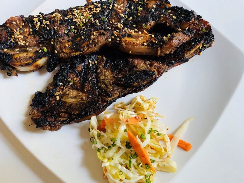 Among the Restaurant Holmes offerings are short ribs with apple and soy marinade and slaw. CONTRIBUTED BY BOB TOWNSEND