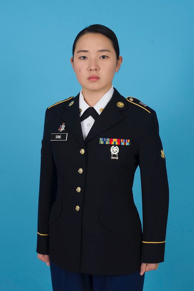 Jihea Song joined the U.S. Army three years ago and served in South Korea as a medic. She’s currently enrolled at Emory University. CONTRIBUTED