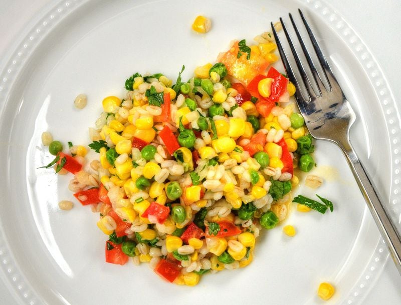This recipe for Corn Salad is from Liliane Chick. Her homeland, Brazil, is the world’s third-largest producer of corn. STYLING BY LILIANE CHICK / CONTRIBUTED BY CHRIS HUNT PHOTOGRAPHY