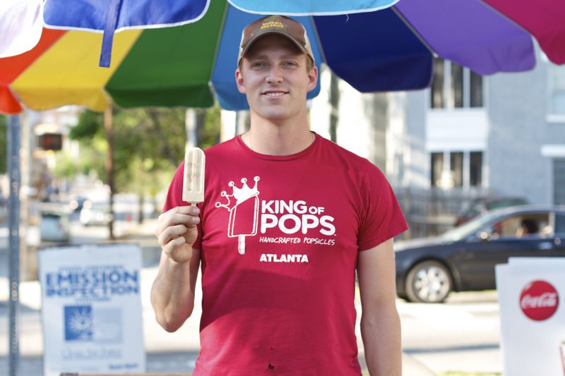 King of Pops Steven Carse. Photo: Garry Bowden.