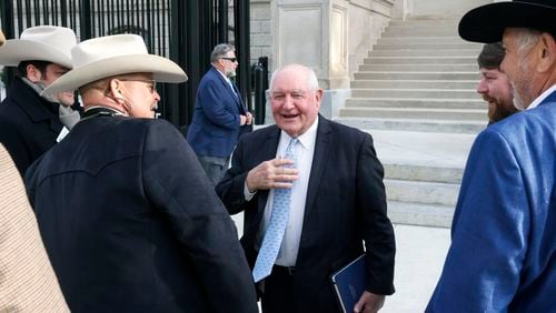 Sonny Perdue is marking his first year as chancellor of the University System of Georgia. (Bob Andres / AJC file photo 2022)
