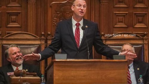 U.S. Rep. Doug Collins addresses the Georgia House of Representatives