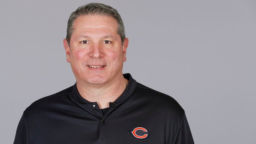 This is a 2019 photo of Ted Monachino of the Chicago Bears NFL football team. This image reflects the Chicago Bears active roster as of Thursday, May 2, 2019 when this image was taken. (AP Photo)