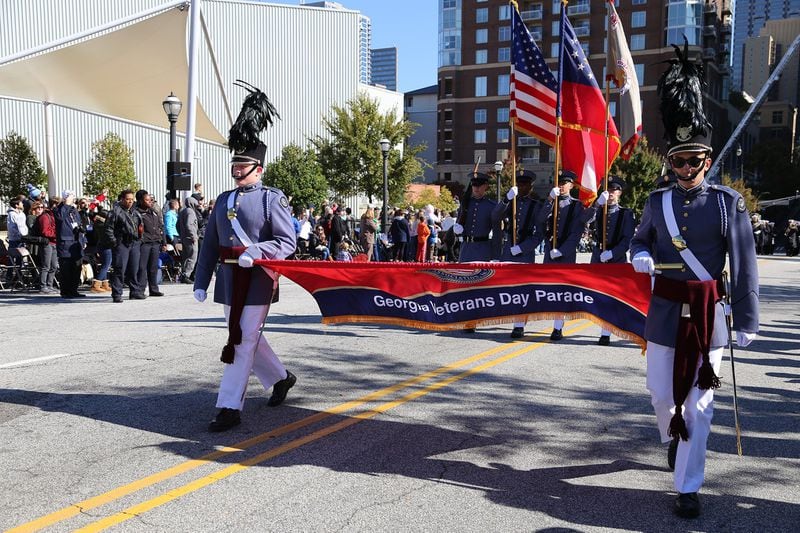 The annual Georgia Veterans Day Parade is expected to include nearly 5,000 participants from across the state. Contributed by Georgia Veterans Day Association