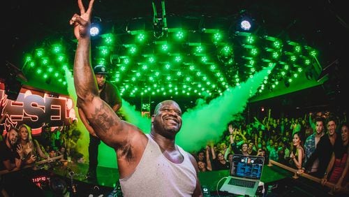In addition to the musical performances, carnival acts and other revelry, Shaq, a longtime DJ, will spin some tracks as well. Photo: Courtesy of The Grand.