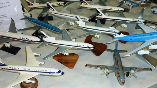Airline paraphernalia from all over the world will be for sale Oct. 1 during the 30th annual Atlanta Airlines Collectibles Show. The one-day event is at the Delta Flight Museum in Atlanta. Delta Air Lines has hosted the show for a decade. CONTRIBUTED BY DELTA AIR LINES
