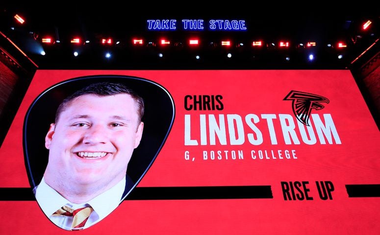Photos: Falcons’ top draft pick Chris Lindstrom