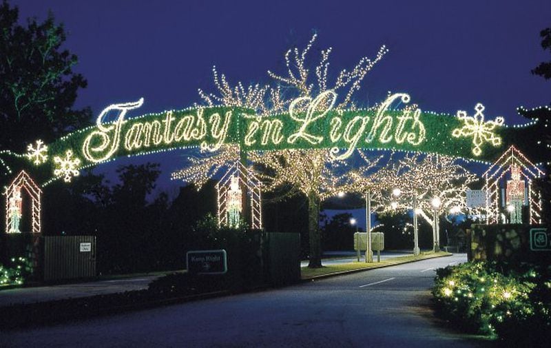 Holiday lights and seasonal sights at Callaway Gardens