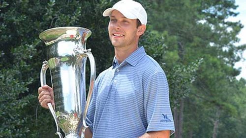 Justin Connelly of McDonough wins the 2017 Georgia Amateur Championship at 17-under-par 267.