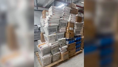 VA employees found pallets of unopened mail in a warehouse basement in 2021.