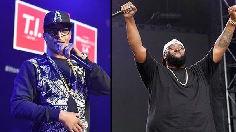 T.I. (left) and Killer Mike have teamed for more charity work.